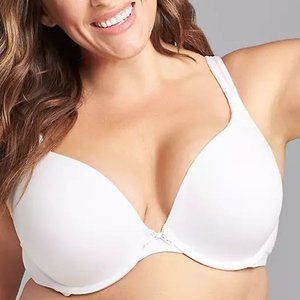 Cotton Boost Plunge Bra
